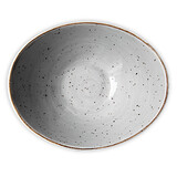 Rustic grijs schaal salsa ovaal 22cm doos à 6