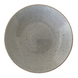 Rustic grijs coupe bord diep Ø25cm doos à 6