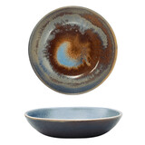 Stoneage rust dark bowl diep Ø22cm doos à 6