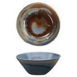 Stoneage rust dark flaired schaal 16x5cm doos à 6