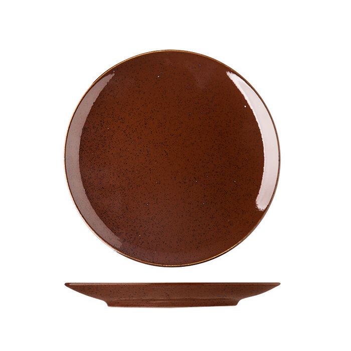 Lilien lifestyle Cocoa coup bord plat Ø21cm doos à 6