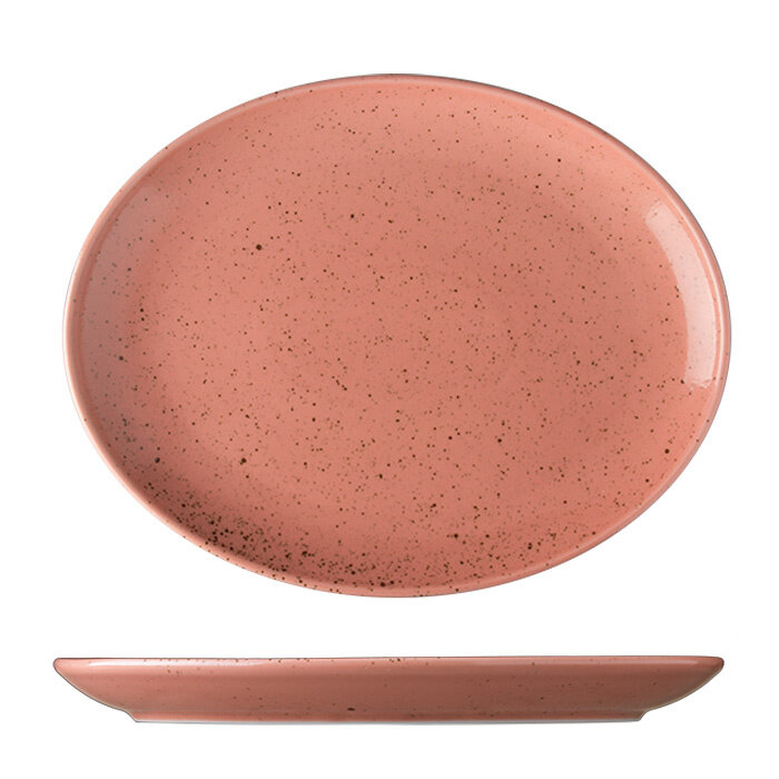 Lilien lifestyle terracotta schaal ovaal Ø32cm doos à 6