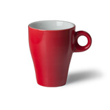 Gino beker hoog 28cl rood doos à 6
