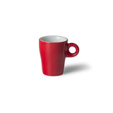Gino espressokopje hoog 8cl rood doos à 6