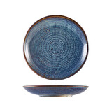 Aqua Blue bord diep Ø25cm doos à 6