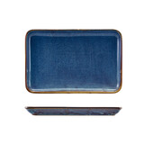 Aqua Blue schaal rechthoekig 30x20cm doos à 6