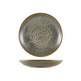 Matt Grey bord diep Ø25cm doos à 6