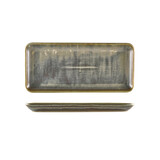 Matt Grey schaal rechthoekig 30x14cm doos à 6