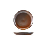 Rustic Copper bord plat Ø24cm doos à 6
