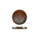 Rustic Copper chef's plate Ø21cm doos à 6