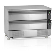 Tefcold Uni-Drawer 2 lades t.b.v. 3 x 1/1GN koel- en vries Tefcold Uni-Drawer 2 lades t.b.v. 3 x 1/1GN koel- en vries