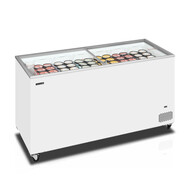 Tefcold vrieskist met glazen schuifdeksels IC501SC Tefcold vrieskist met glazen schuifdeksels IC501SC