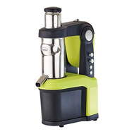 Slow juicer – roestvrijstaal – groen