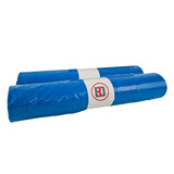 LDPE afvalzak 80 x 110 cm T60 blauw – doos 200 stuks
