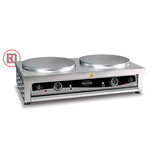 Crêpe bakplaat 2 platen