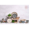Astera Ocean bord plat Ø20,8 H2,8cm doos à 4 stoneware