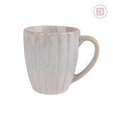 Astera Pure beker m/oor 35cl Ø9xH10cm doos à 6  stoneware