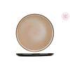 Cosy & Trendy Lerida Desert zandbruin bord Ø26cm  doos à 12