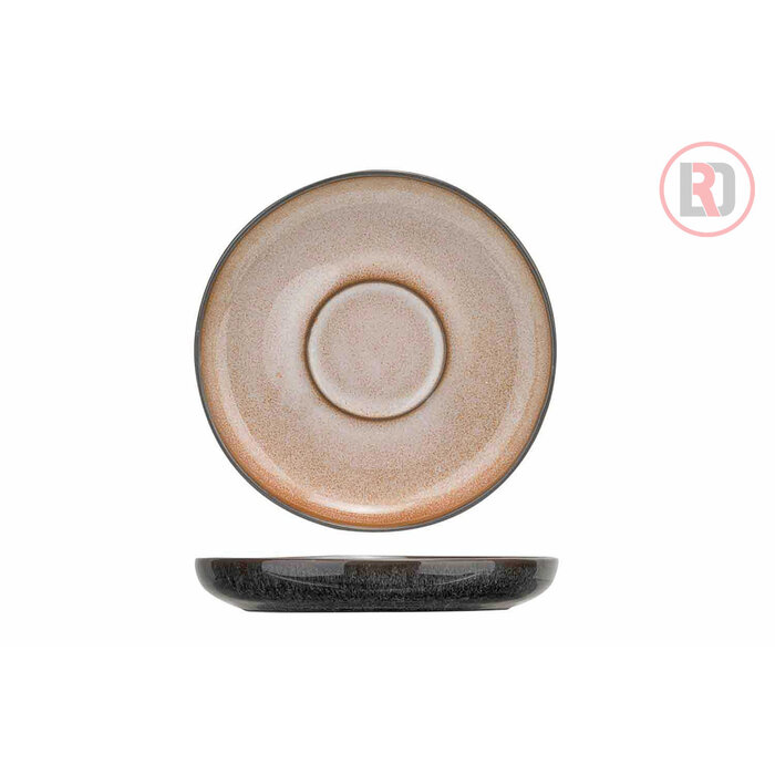 Lerida Desert zandbruin schotel Ø12cm doos à 12 stuks