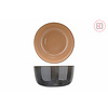 Lerida Desert zandbruin kom Ø22,5cm H 11,1cm  2,94ltr per stuk