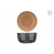 Lerida Desert zandbruin kom Ø22,5cm H 11,1cm  2,94ltr per stuk