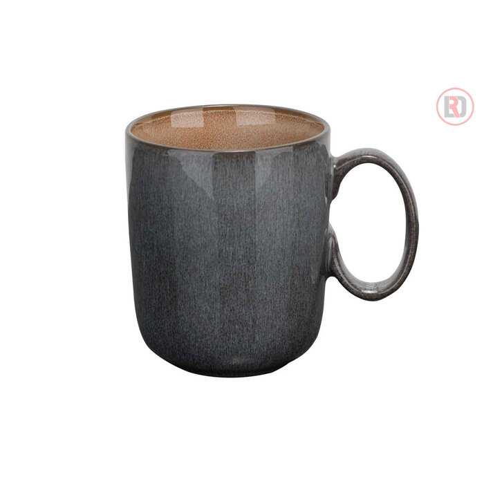 Lerida Desert zandbruin beker Ø8,4cm H 10cm  35cl m/oor doos à 6 stuks