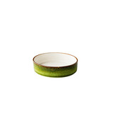 Jersey bord diep opstaande rand stapelbaar groen18 cm – per 6 stuks