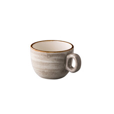 Jersey koffiekop stapelbaar grijs 160 ml – per 6 stuks