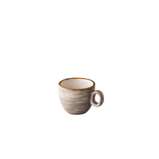 Jersey espresso kop stapelbaar grijs 80 ml – per 6 stuks
