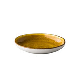 Jersey bord rond diep geel 26,5 cm – per 12 stuks