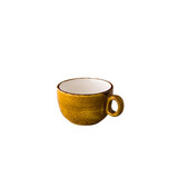 Jersey cappuccino kop stapelbaar geel 200 ml – per 6 stuks