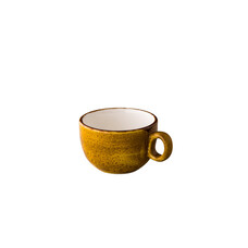 Jersey cappuccino kop stapelbaar geel 200 ml – per 6 stuks