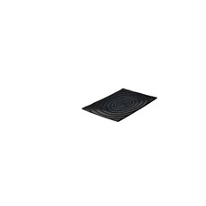 Q Authentic Sakura bord rechthoekig cirkel blauw 25,7x16,7cm doos à 4