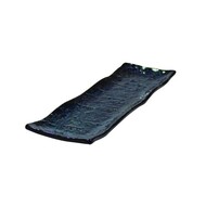 Sakura bord rechthoekig blauw 38,2 x 12 cm – per 6 stuks