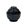 Q AUTHENTIC Sakura kom met deksel blauw 13 x 8 cm 600 ml