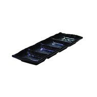 Q Authentic Sakura dip bord 4 vakken blauw 26,4x9cm doos à 4