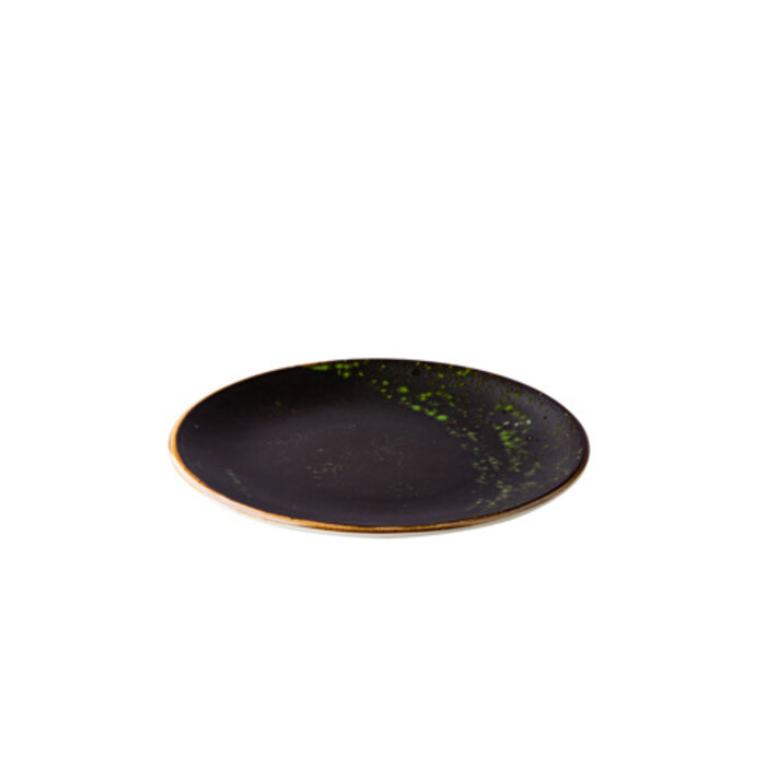 Q Authentic Amazon jungle green coupe bord Ø20cm doos à 24