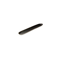 Q Authentic Amazon jungle green ovaal bord 45,6x7,8cm doos à 6
