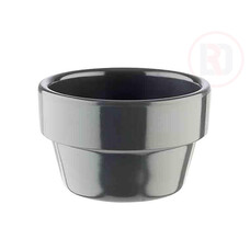 Sausbakje antracietgrijs melamine Ø6cm H3,5cm 0,04ltr per stuk