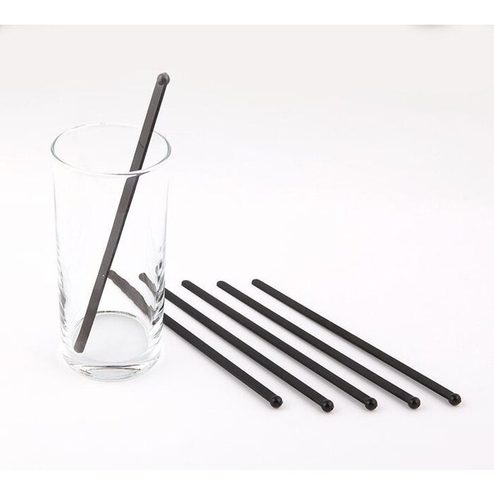 Sier Disposables Stirres zwart 16,5cm doos à 12x200 stuks