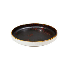 Q Authentic Amazon wildflower bord rond m/opstaande rand Ø20,5cm doos à 6
