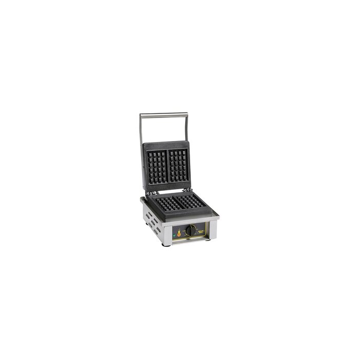 Roller Grill wafelbakapparaat inclusief luikse wafelplaten occasion 230V 1600W 31x40x23cm BxDxH