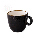 Q  Authentic Jersey kop m/oor stapelbaar donkerbruin 300ml Ø9cm doos à 6