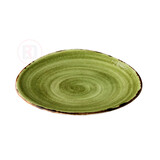 Jersey bord driehoekig groen 27 cm – per 6 stuks