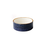 Jersey kom opstaande rand stapelbaar blauw 12,8 cm – per 6 stuks