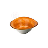 Jersey kom oranje 17,5 x 7,5 cm 500 ml – per 6 stuks