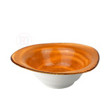 Jersey kom oranje 22 x 8 cm 1000 ml – per 6 stuks