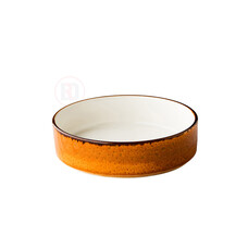 Q Authentic Jersey diep bord stapelbaar oranje Ø18cm H5cm 750ml doos à 6
