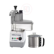 Robot Coupe groentesnijmachine R402 V.V. gecombineerde  cutter en groentesnijmachine incl. glad mes en kuip 4,5ltr 1000W 230V.