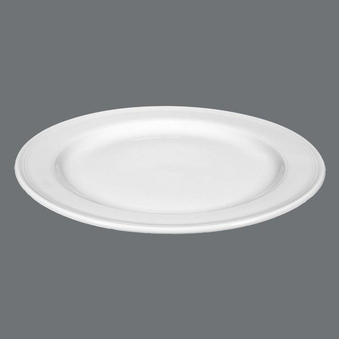 Seltmann Imperial bord wit plat 25cm doos á 6